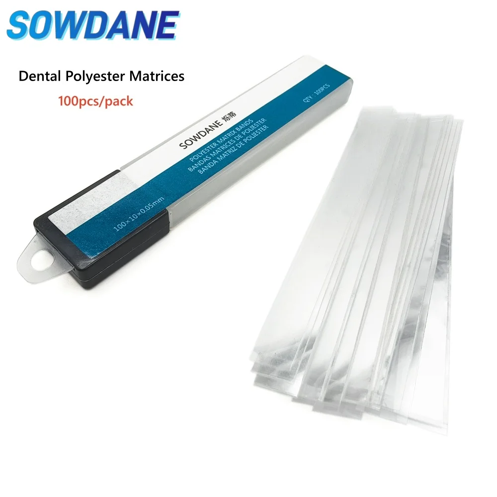 Dental Polyester Matrix Bands Matrices without the retainer Dental ...