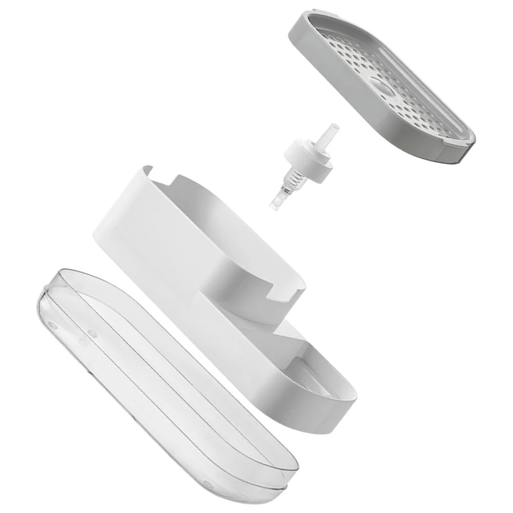 

Liquid Dispenser Household Detergent Container Soap Kitchen Accessory Sponge Holder Push