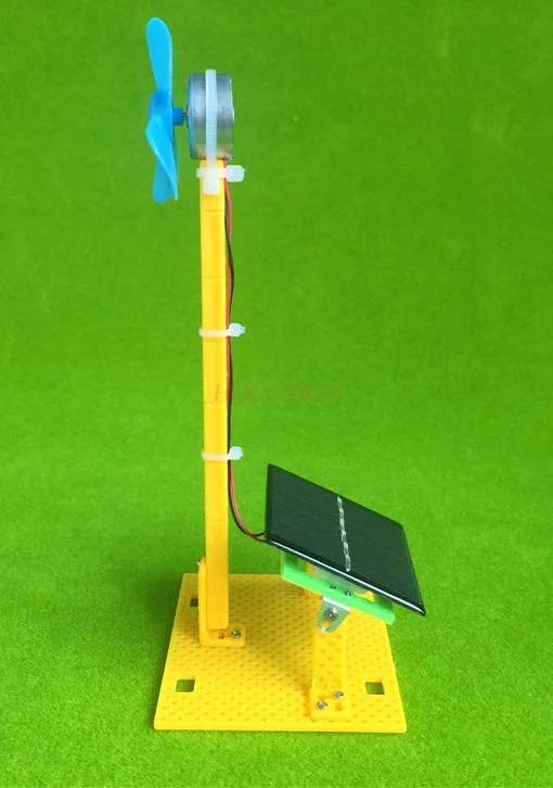 

DIY small solar fan Assembled handmade toys Small production Technology gizmos Physical science experiments Physics teaching
