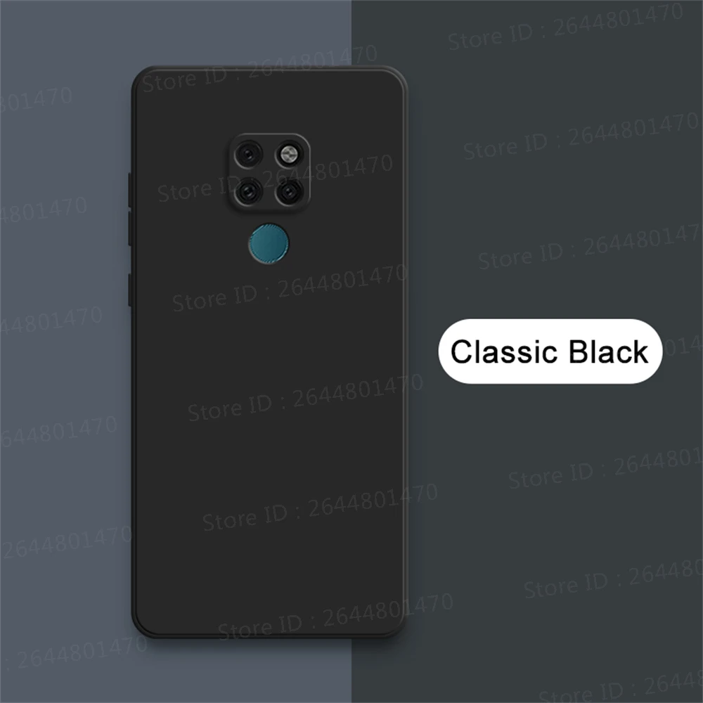 Elegant Soft Candy Silicone Phone Case - Stylish Square Design