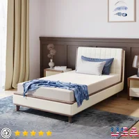Twin Size Mattress 6 inch Memory Foam Mattress in a Box Medium Firm 1