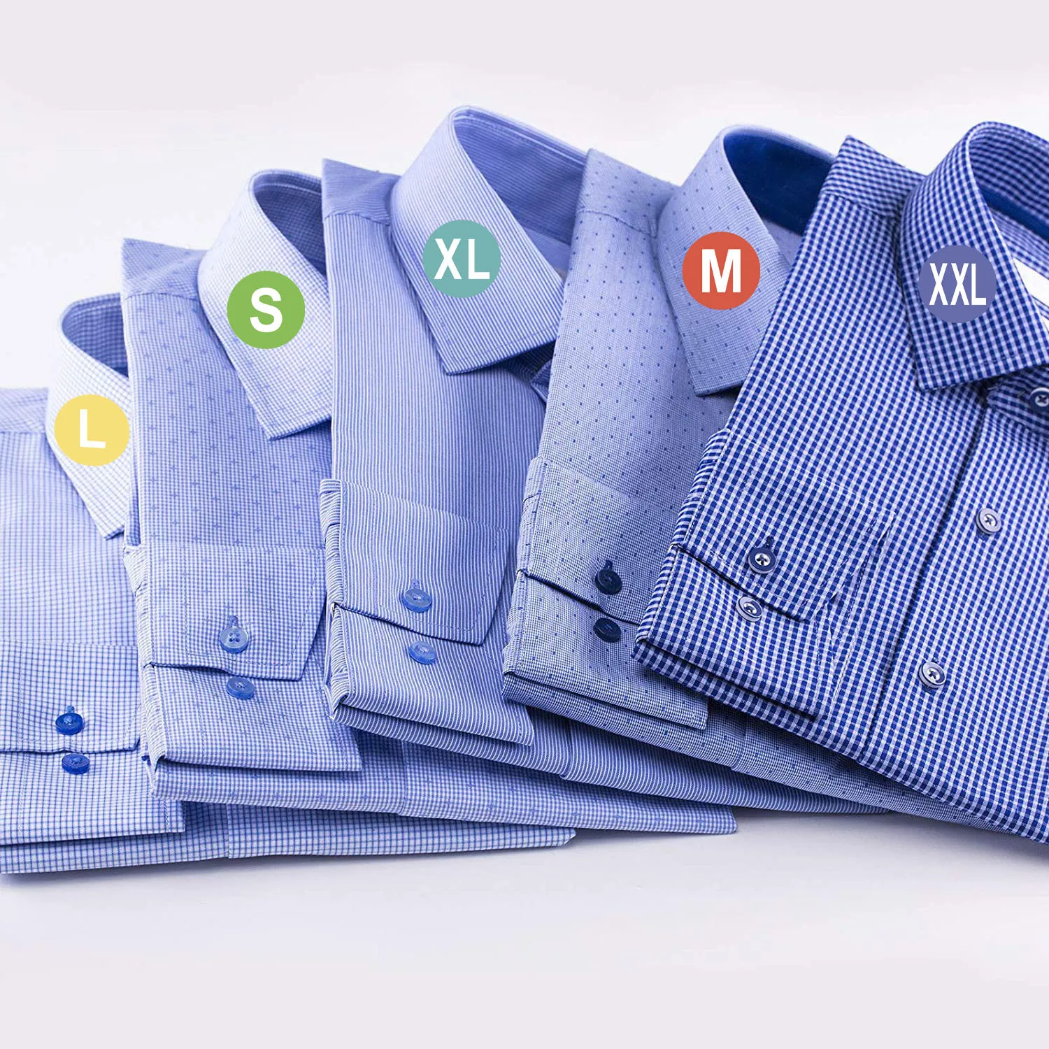 Label Sticker 50-500 pcs/roll 2.5 cm One inch Mark Apparel Product Size Model Identification Packaging Bag