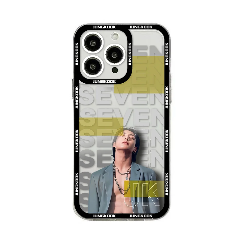 thumbnail image 1 of Funda de teléfono transparente e-euphoria para iPhone 16, 15, 14, 13, 12, 11, Mini Pro Max, X, XR, XSMax, 7, 8 Plus, SE20, 1 of 5