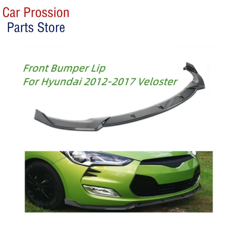 CarAccessoriesFrontBumperLipForHyundai20122017VelosterGlossy