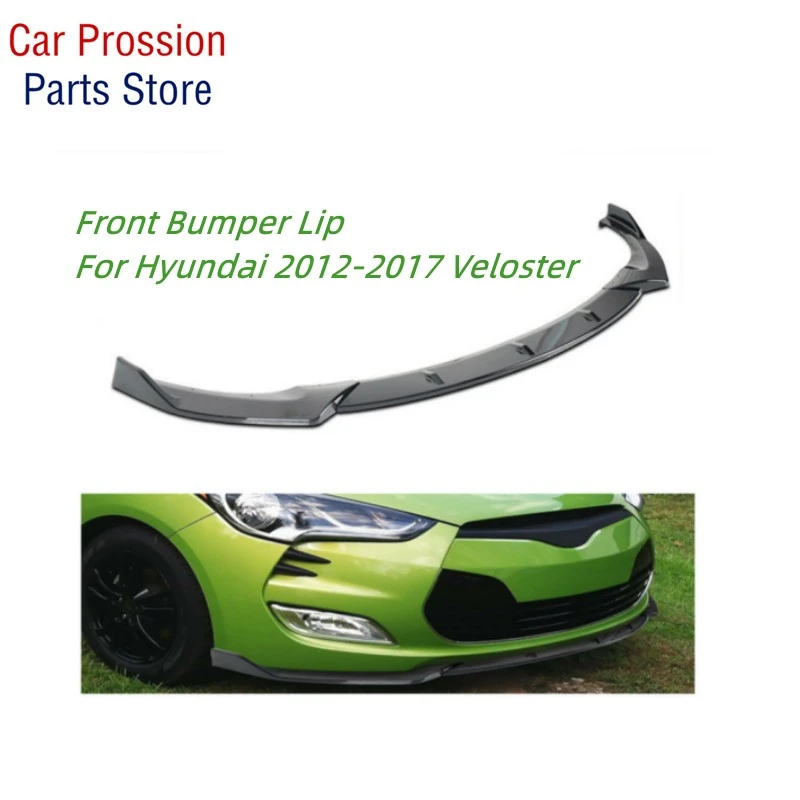Car Accessories Front Bumper Lip For Hyundai 20122017 Veloster Glossy