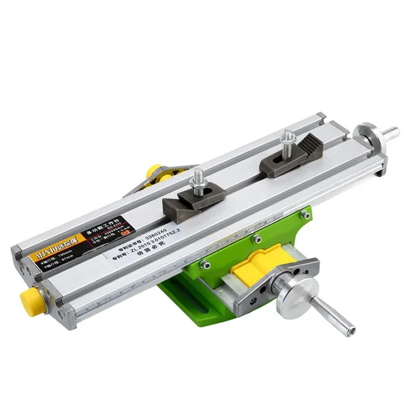

BG-6330 Multifunction Mini Working Cross Table Compound Bench Worktable X Y Axis Adjustment for Milling Machine Precision Tools
