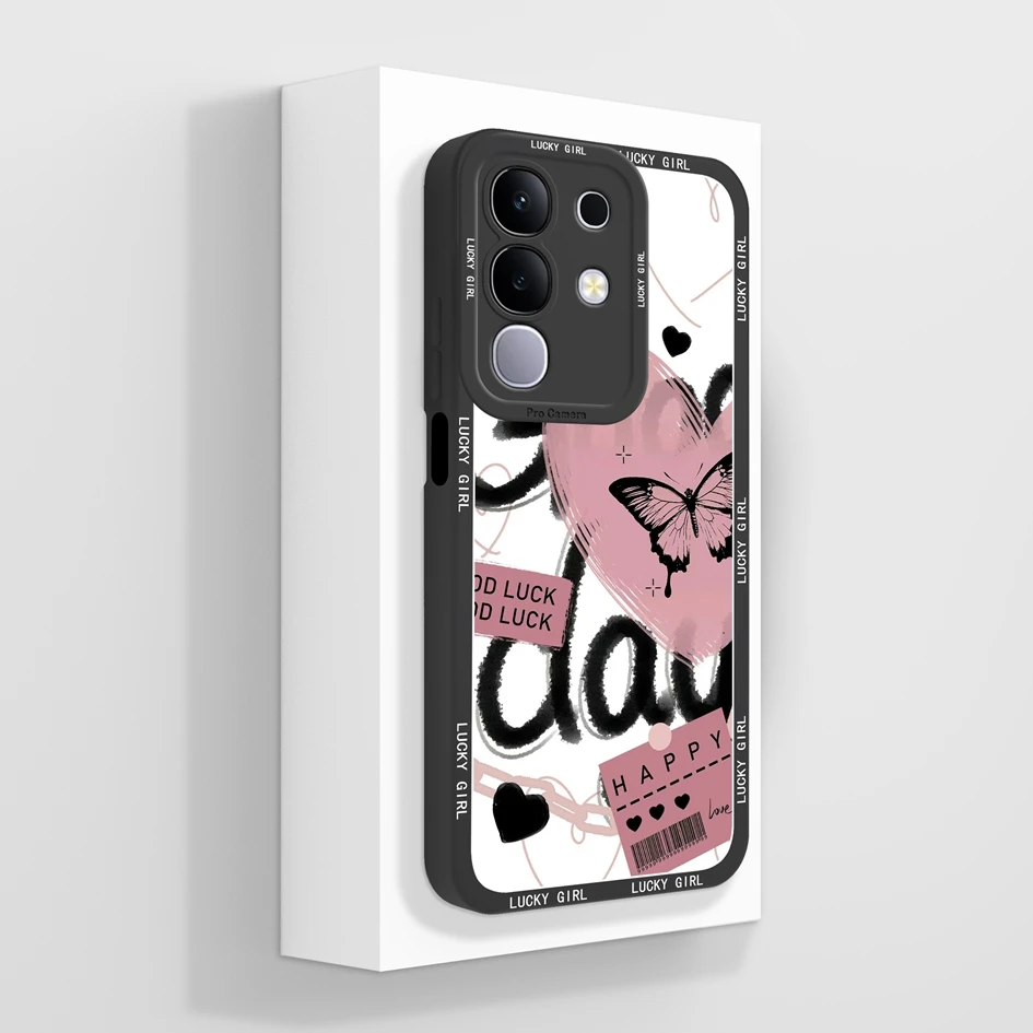 Elegant Floral Soft Silicone Back Cover - Premium Protection Case with Pretty Flower Pattern