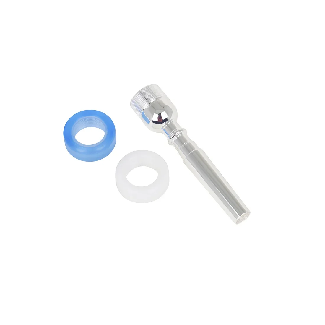 7C Silver Plated Trumpet Mouthpiece 9.8mm Cup Diameter ABS for Brass Instruments Premium Sound Durability Enhanced Performance