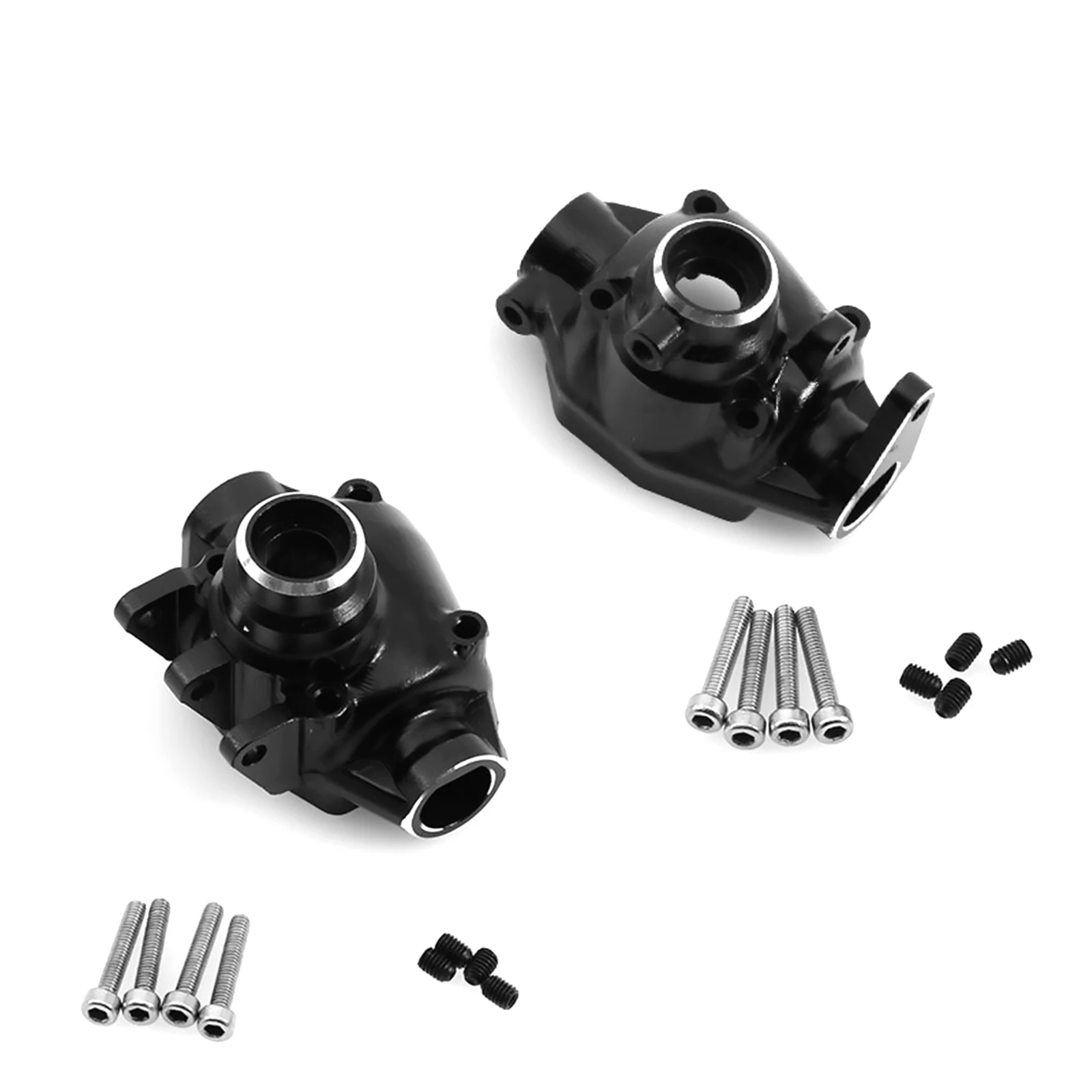 

1Pair Metal Front & Rear Housing For Axial SCX10 PRO 1/10 RC Crawler Car AXI232072 Aluminum Alloy Axle Center 3rd Member Housing