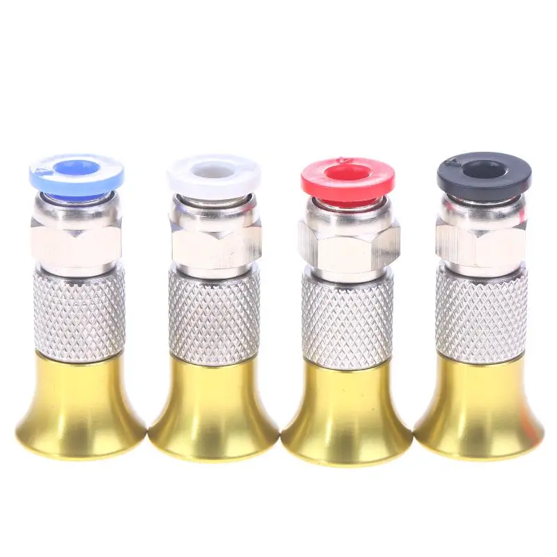 1/4PCS Metal 3D Printer Filament Dryer Box Accesso PC4-M6 Pneumatic Straight Connector 4*2.5mm PTFE Tube M6 Feed Fitting Coupler