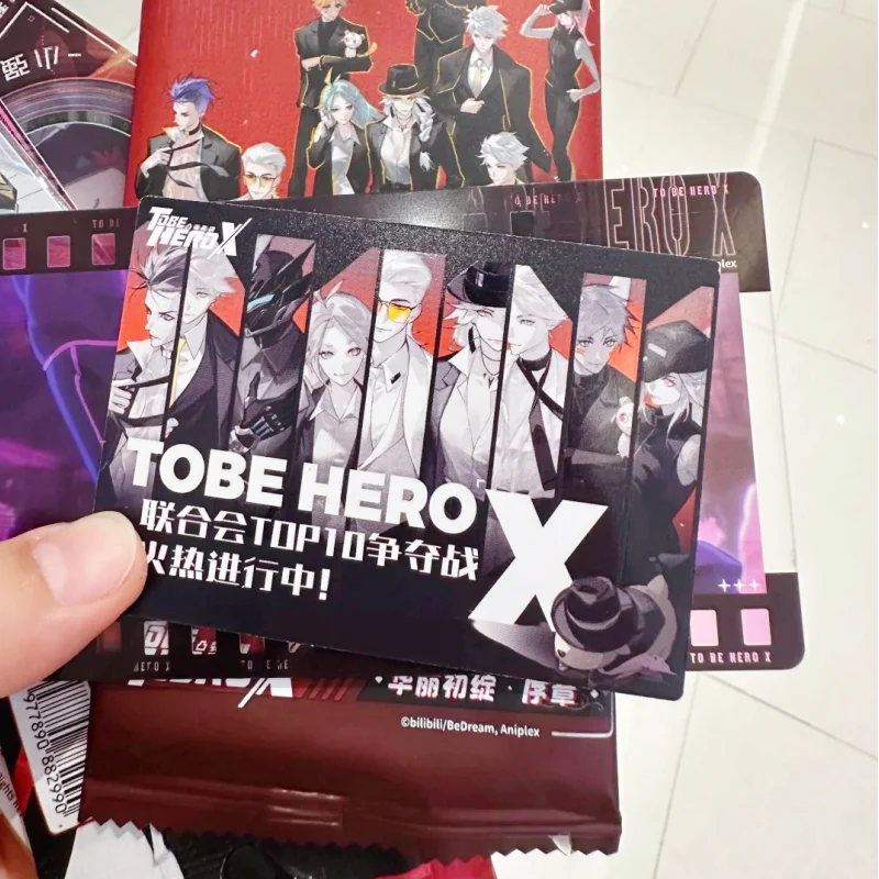 Hot Sale To Be Hero X Convex Hero Serie Collection Of Acrylic Card