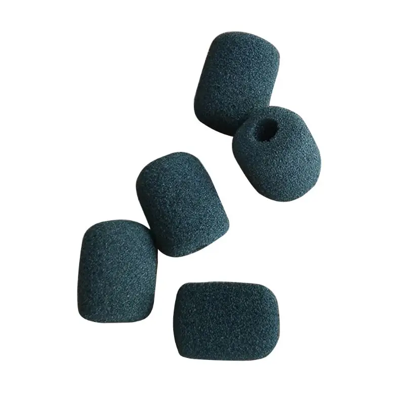 

5PCS Black Microphone Headset Foam Sponge Windscreen Mic Cover Drop Shipping