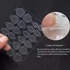 10 Sheets Waterproof Breathable Jelly Double Sided Nail Adhesives,Press on Nails Sticky Tabs Nail Glue Sticker 5
