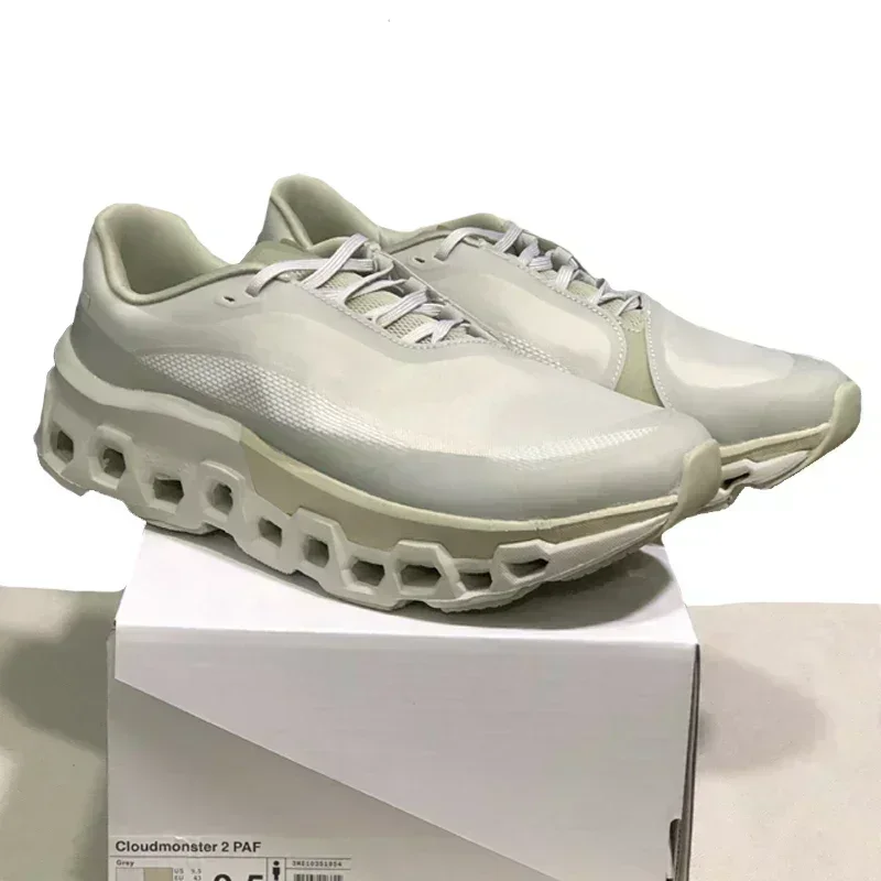 Description Picture 6 of itemOriginal Co-Branded Cloud Running Shoes Men and Women Marathon Shoe Lightweight Stretch Cushioning Outdoor Road Running Sneakers