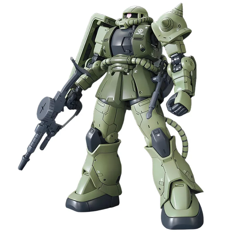 Bandai Original MODEL KIT GUNDAM HGGTO MS-06C ZAKU II TYPE C/TYPE