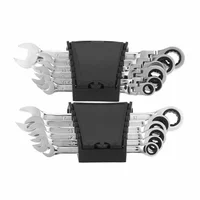 6PC Ratchet Set (Movable Head And Fixed Head, Korea Exclusive) Auto Repair Wrench Movable 6 Pieces 1