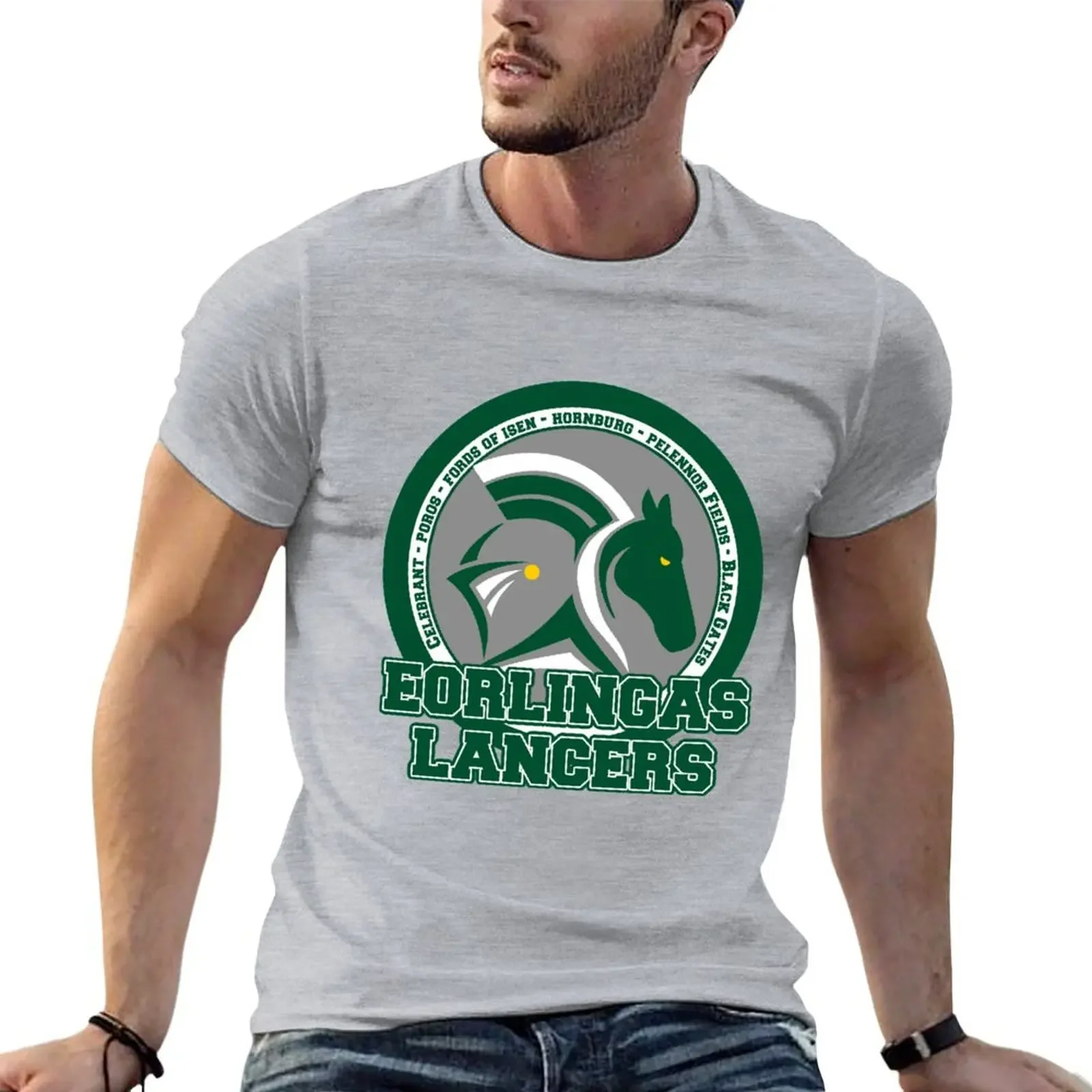 

Eorlingas Lancers - Edoras' Finest T-shirt sublime customizeds heavy weight t shirts for men