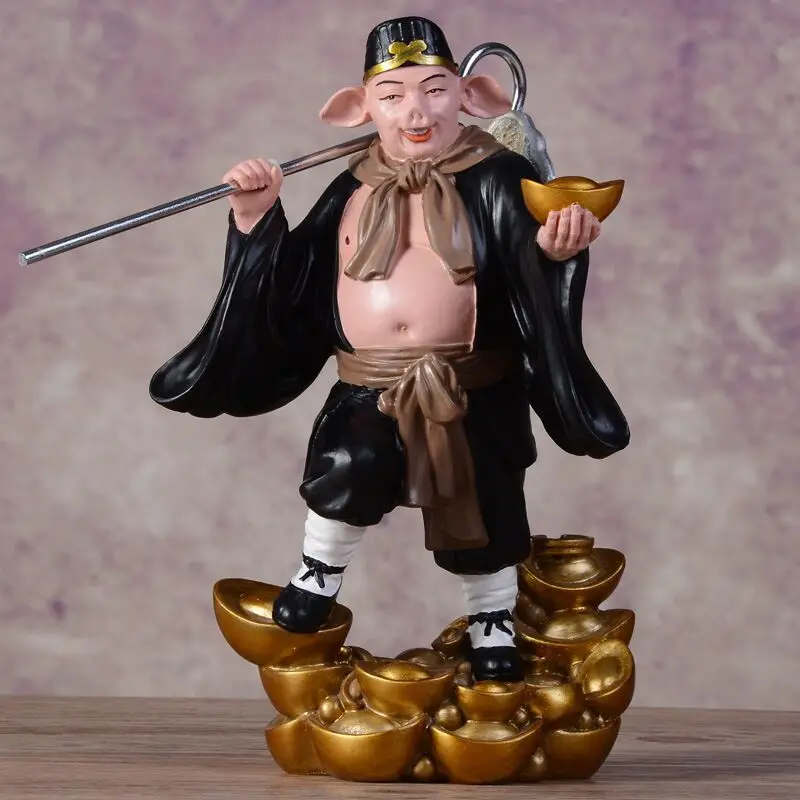 Creative Resin Journey to the West Ornaments, Tang Monk, Sun Wukong, Pig, Bajie, Sha Monk, Home Decoration