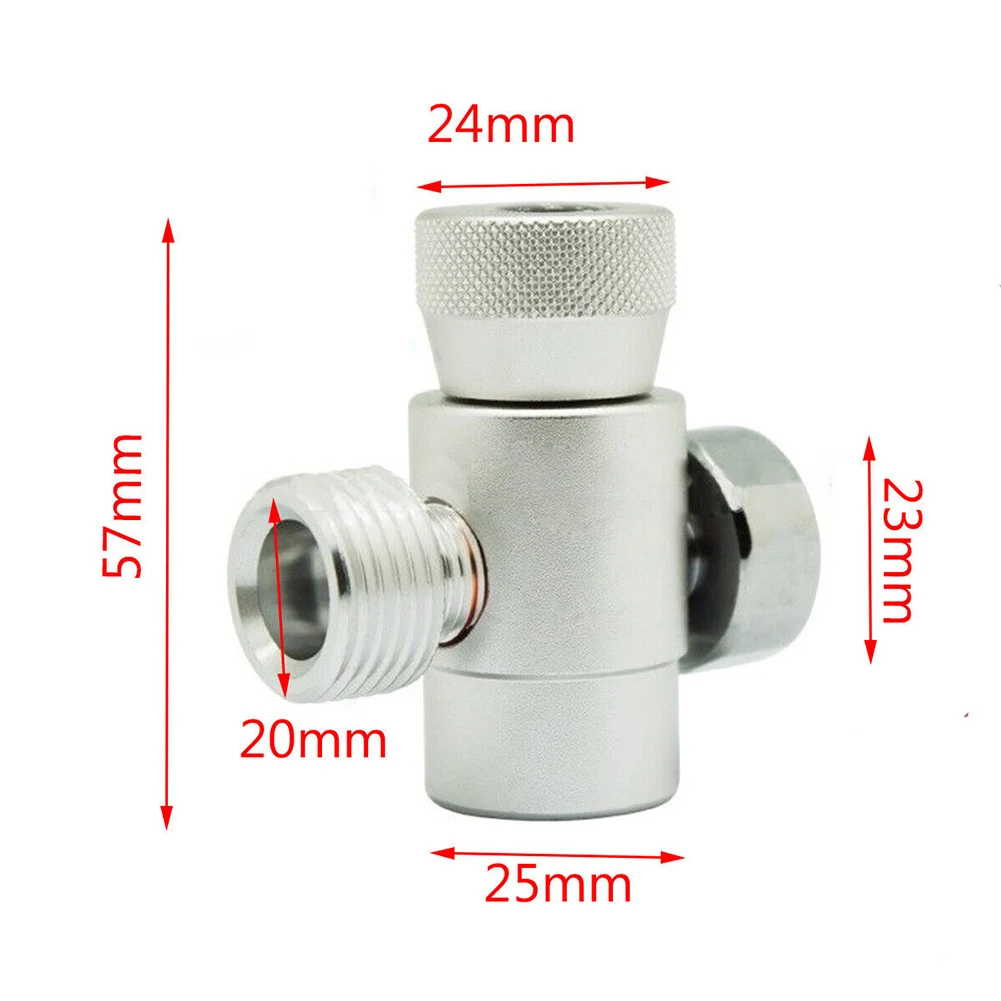 

CO2 Regulators Connector Adapter Wrench Maker Tank W21.8-14 3000psi Aluminum Brand New High Quality