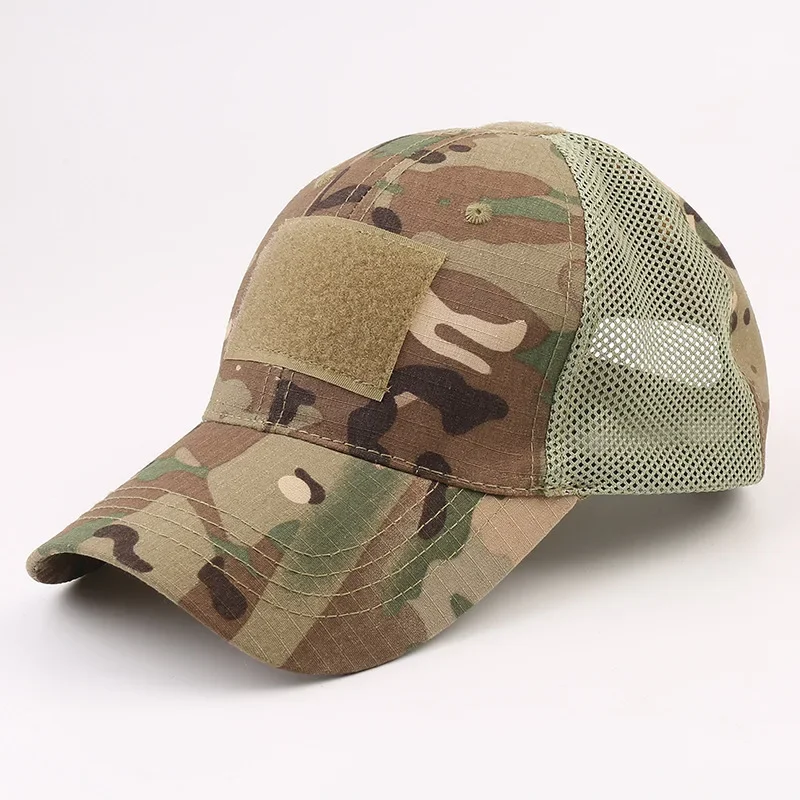 Unisex Sports Outdoor Sunscreen Quick-Drying Hat Men Casual Cap Female Unisex Camouflage Hunting Fishing Army Baseball Cap 4