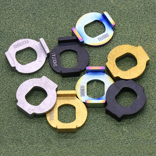 2pcsRearHubStopGasketTitaniumforBromptonBikeFoldingbicycle