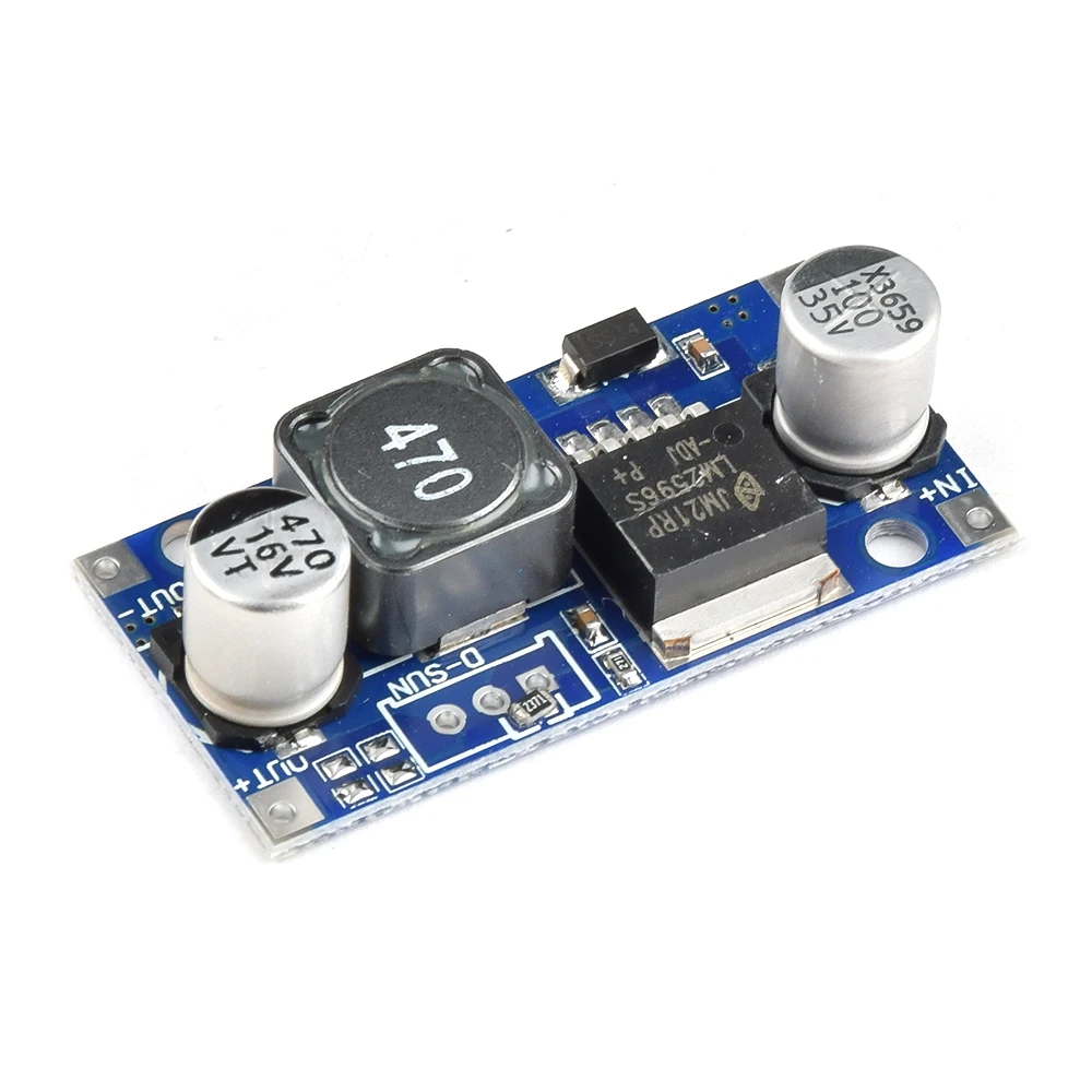 LM2596 DC to DC 벅 컨버터 전압 조정기, 벅 컨버터 전원 공급 장치, 스텝 다운 모듈, 3.2-40V-3.3V 5V 12V