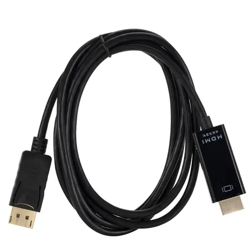 GRWIBEOU 4K DisplayPort to HDMI-compatible Adapter Converter Display Port Male Cable Adapter Video Audio For PC TV 1.8M - Image 8