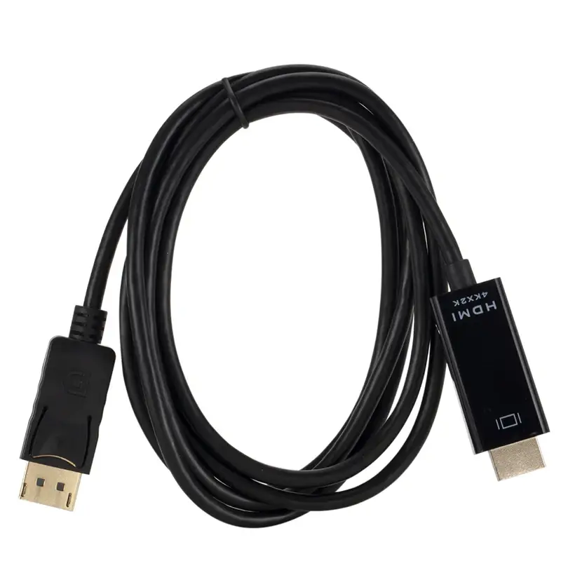 GRWIBEOU 4K DisplayPort to HDMI-compatible Adapter Converter Display Port Male Cable Adapter Video Audio For PC TV 1.8M - Image 8