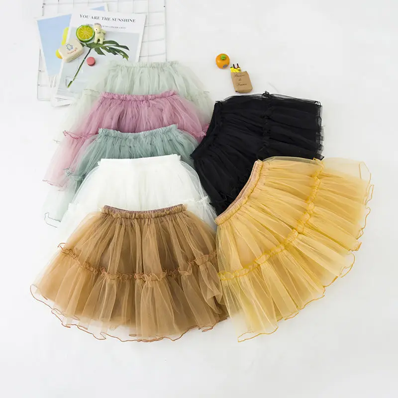 

2022 летние модные юбки-пачки для маленьких девочек, детская юбка принцессы для девочек, бальное платье, юбка-пачка для дня рождения, юбки из фатина V11
