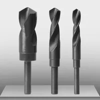 Foret hélicoïdal 1 pièce 13mm-38mm 1/2 "pouces Dia tige réduite HSS foret hélicoïdal 13/14/15/16/17/18/19/20/21/22/23/24/25/28/30/32/35 3