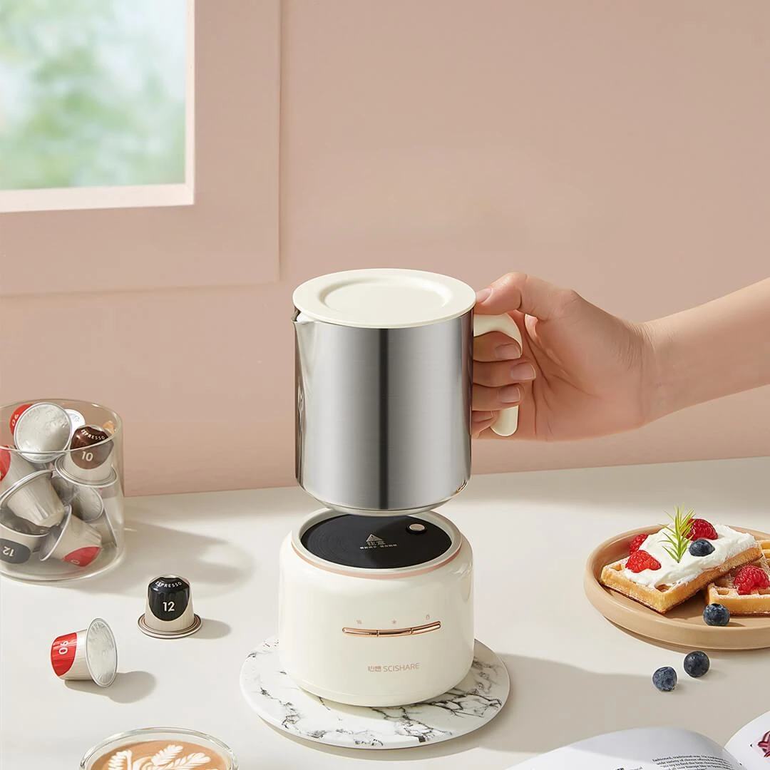 Xiaomi Mijia Electric Milk Frother Set with Rechargeable Base