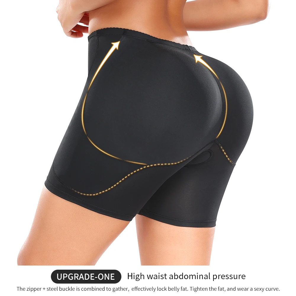 New Butt Lifter Padded Shapewear Panties Women Sexy Thicker Hip Enhancer Fake Ass Plump Hips Underwear Shorts Booty Boyshorts