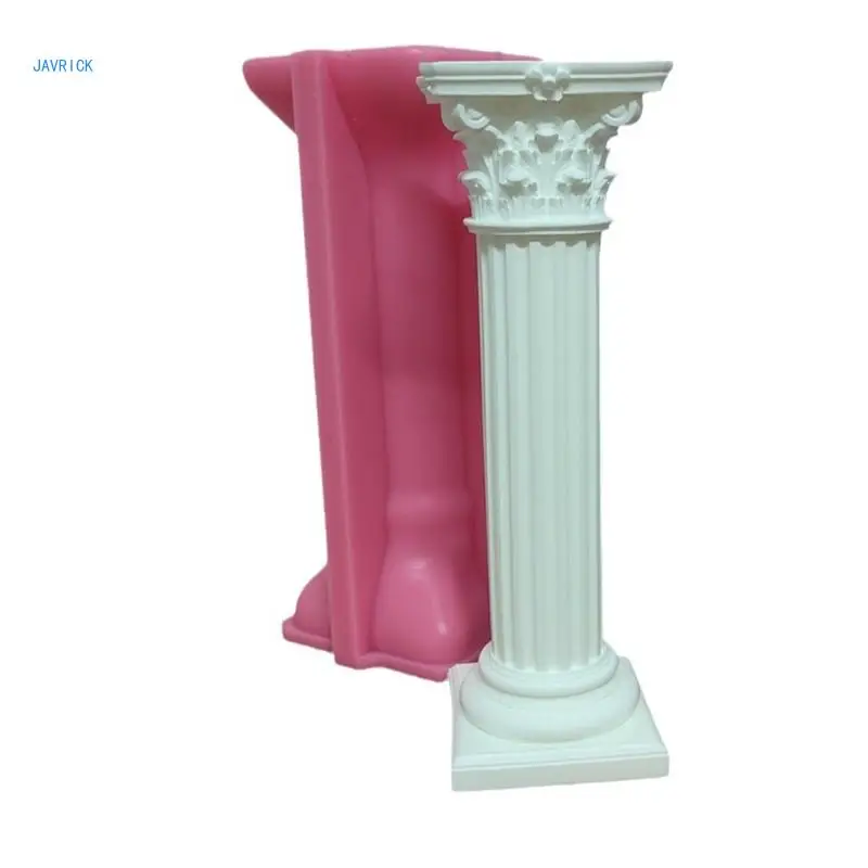 

Roman Striped Pillar Candle Holder Mold Silicone Molds for Resin Epoxy Casting