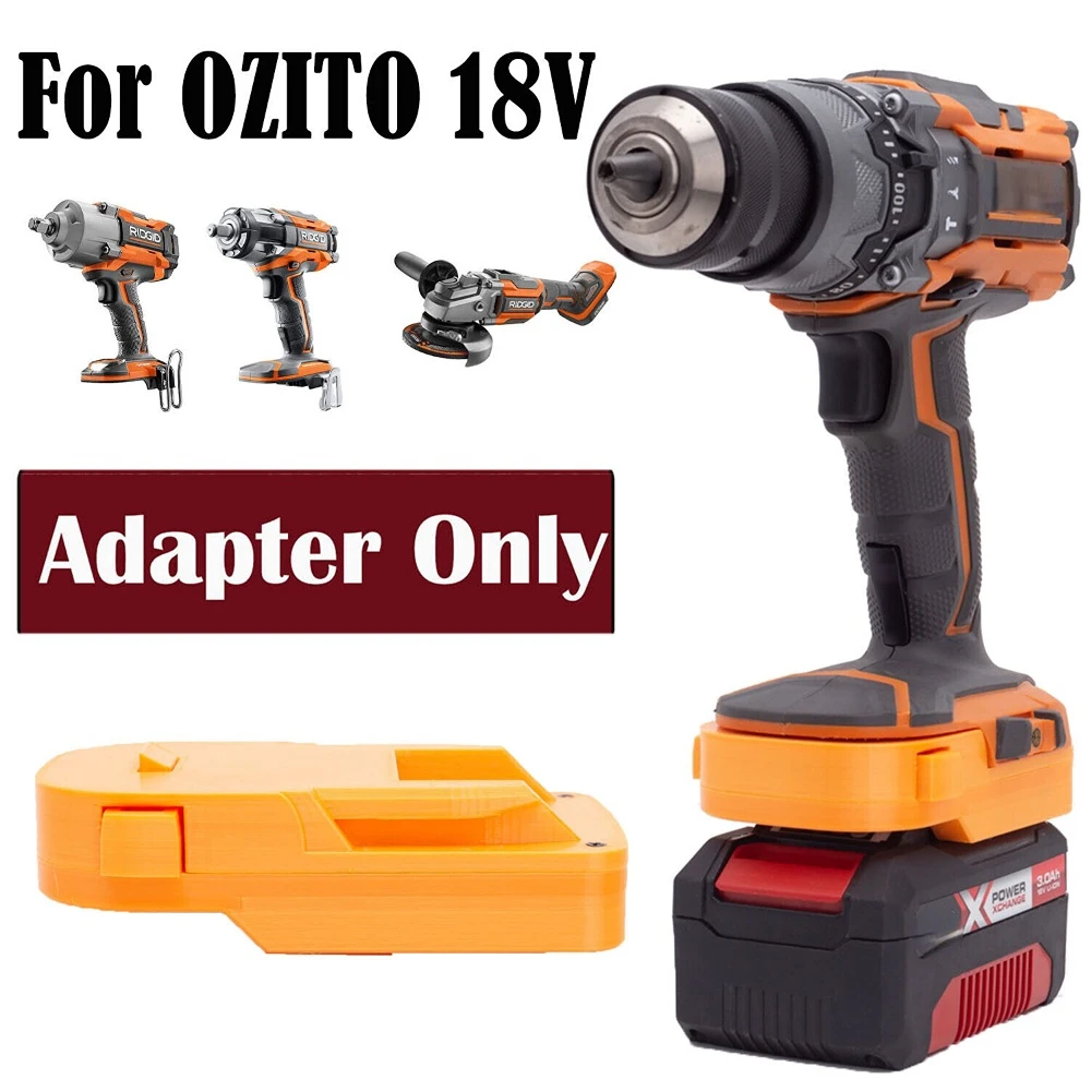Adapter For OZITO Einhell 18V Lithium Battery To RIDGID 18V AEG