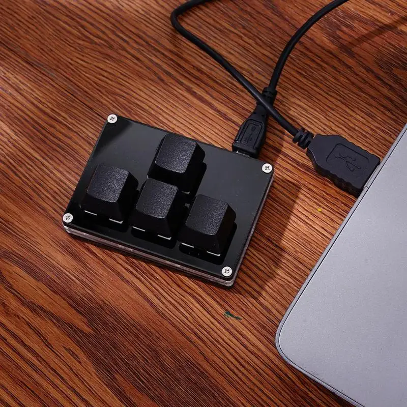 4 Keys Mini Keyboard Direction Arrows Keypad Up Down Left thumbnail 8