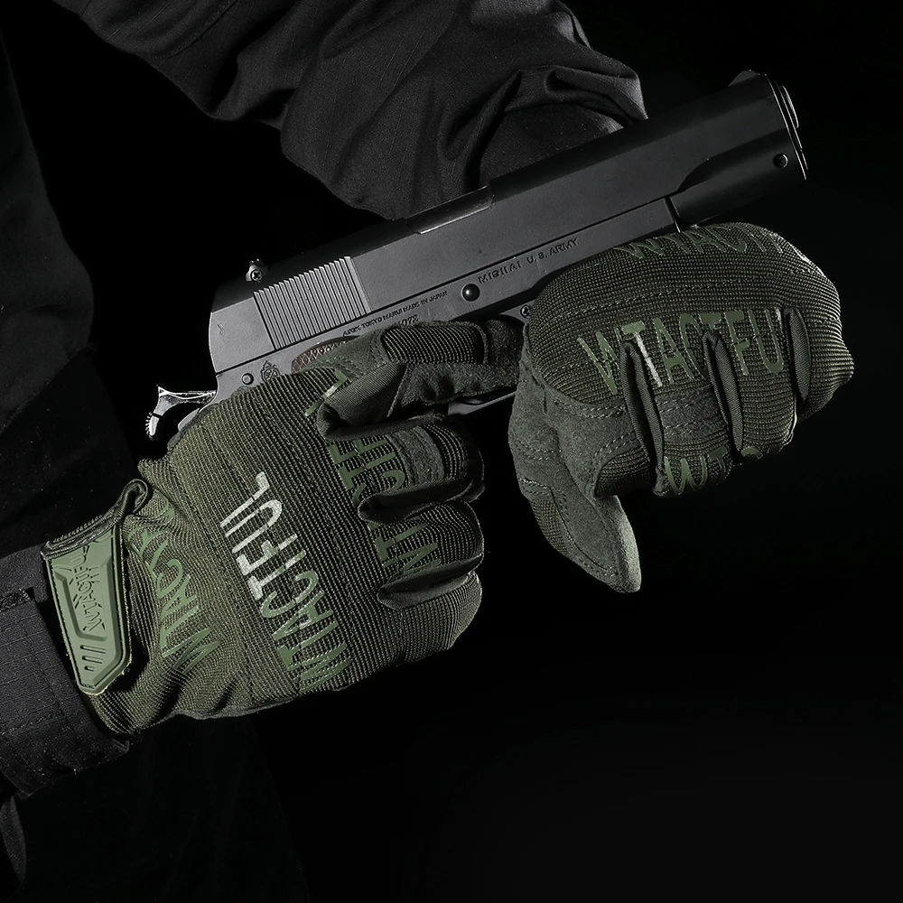 Full Finger Gloves Touch Screen Tactical Glove Paintball Work Airsoft Shooting Hunting Fish Black Green Camo Mittens Men tactical gloves full finger gloves