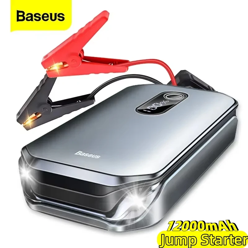 Baseus 12000mAh 12V 1000A Car Jump Starter Power Bank Auto Starting Device-car jump starter jump starter
