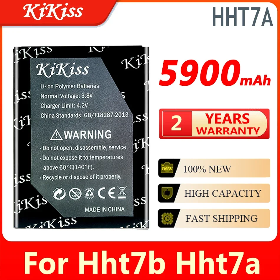 

5900mAh KiKiss New Battery HHT7A For Hht7b Hht7a Mobile Phone Bateria