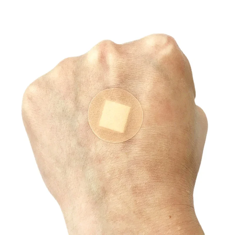 100pcs/set Circle Shape Band Aid for Wound Dressing Plasters Round Skin Patch for First Aid Woundplast Adhesive Bandages 3