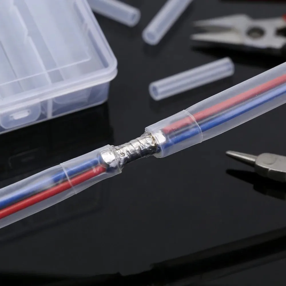 Transparent Heat Shrink Tube: Flexible Cable Sleeve and Wrapping Sheath, 1.5-13mm Diameter