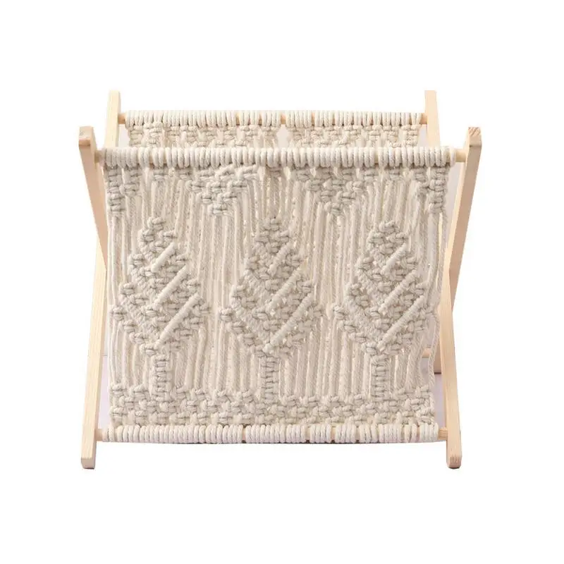 

Perfect Design Rack Boho Holder Book Storage Basket For Home Office Decor Storage