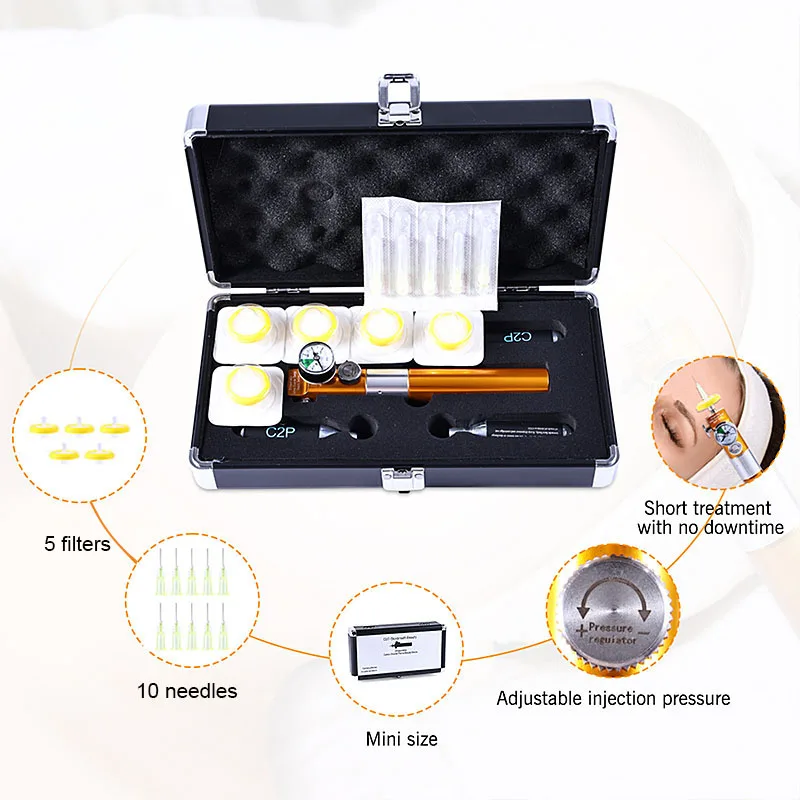 Portable Cdt Carboxy Therapy Device Without Co2 Cylinders Professional Anti Cellulite Stretch Marks Removal Skin Care Tools 4