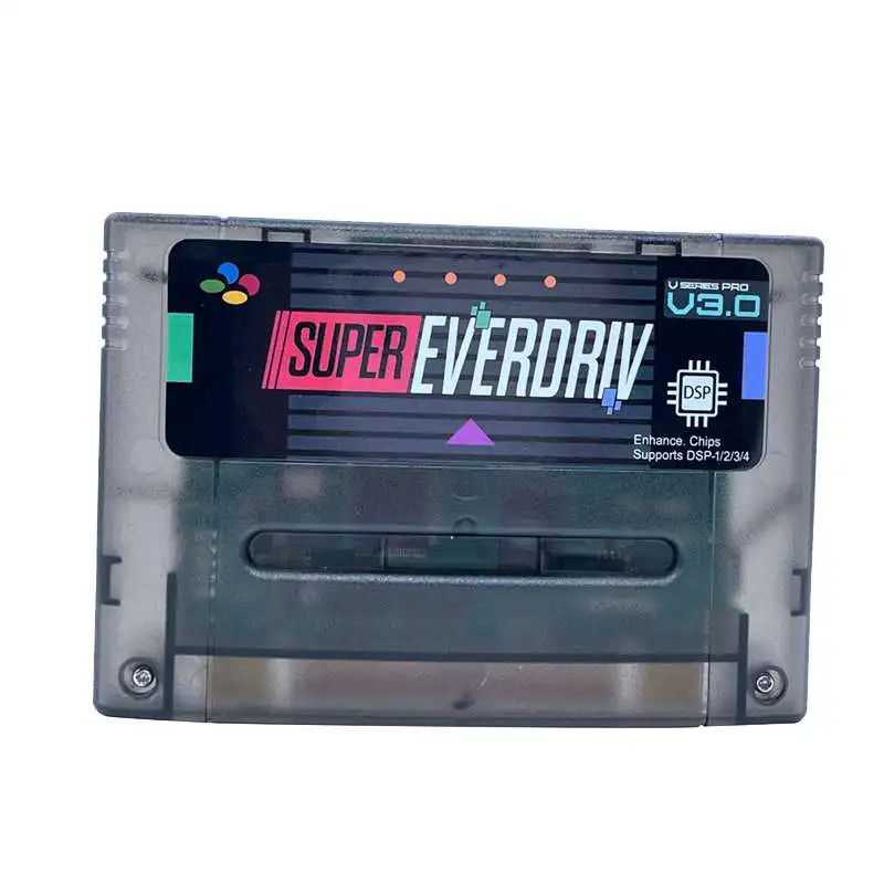 

Super DSP Version Plus 3000 In 1 REV 3.0/3.1 Game Card For SNES JPN/EU 16 Bit Video Game Console Cartridge