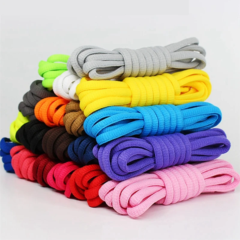 

High Quality Classic Round Shoelaces Leisure Sport Shoe Laces Outdoor Men And Women Shoelace Fashion Multi Color 19 Colors