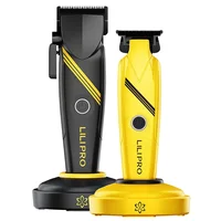 LILIPRO 8000rpm L4&M4 Aluminum Alloy Body Dlc Blade Barber Kit Hair Clipper Hair Trimmer Salon Use Men's Hair Trimmer Clipper 1