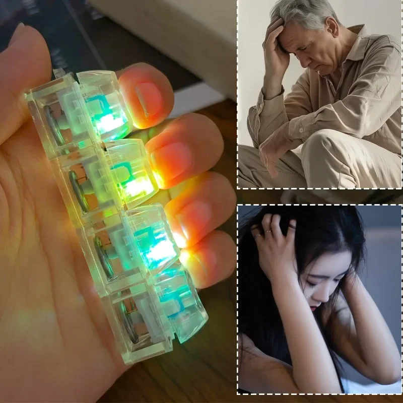 Leuchtende Tastatur-Tasten Stressabbau Klickbare LED-Tasten Spielzeug gegen Angst Büro-Schreibtisch-Zubehör – Detail 3