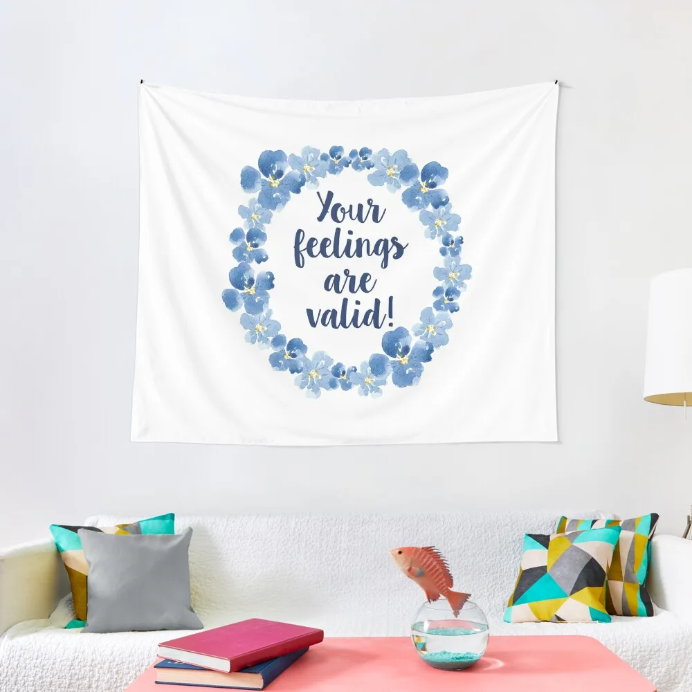 

Your feelings are valid Tapestry Room Ornaments Decoration Pictures Room Wall Korean Room Decor Decoration Home Tapestry