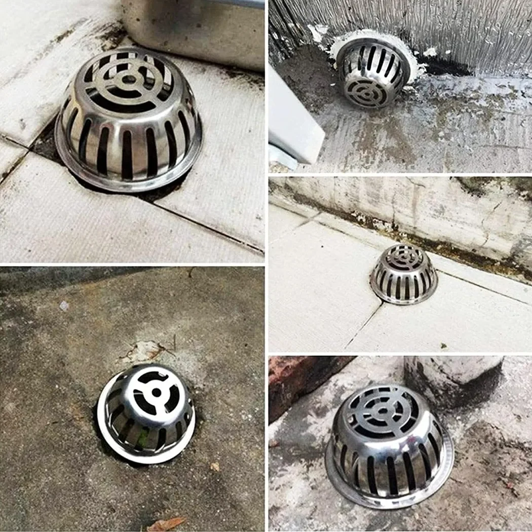Strainer Garden Landscaping Floor Drain Gutter Guard Roof Guttering Cover Leaf Protection Netting Gutter Guard Mesh gutter covers