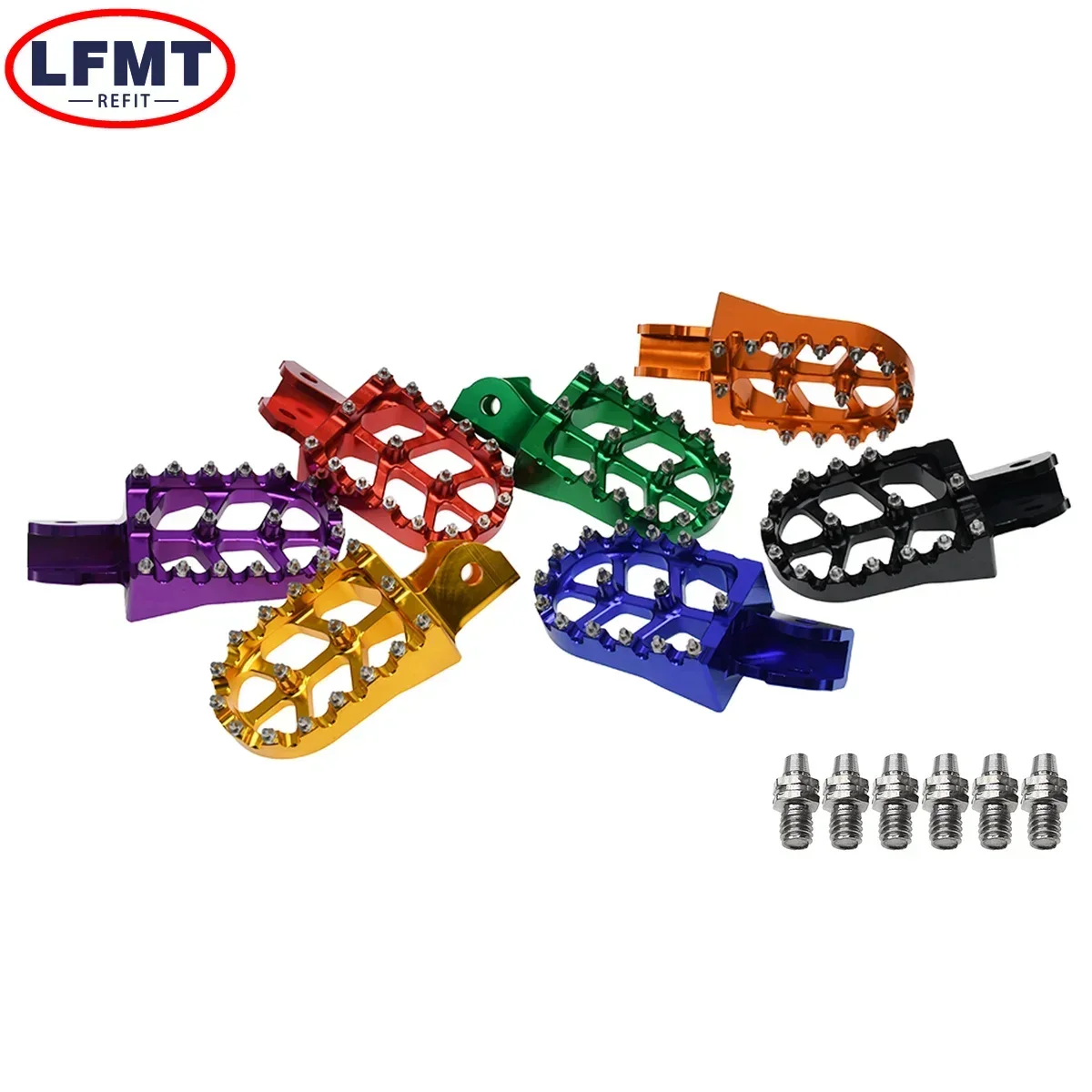 Motorcycle Foot Pedals CNC Footpegs Foot Pegs Rests For Sur-Ron Motocross Surron Sur ron Light Bee S Light Bee X Off-Road Electric