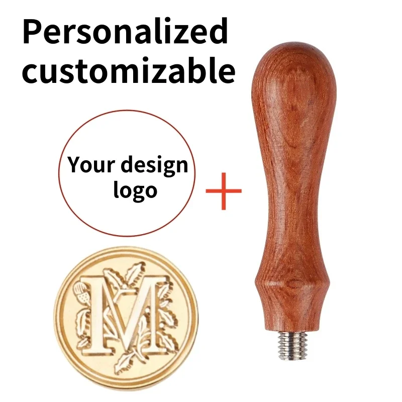 Description Picture 2 of itemInitials wax seal Custom Personalized Wedding Wax Seal Stamp with 26 initials Wedding Sealing wax Stamp Invitation Seal Stamp